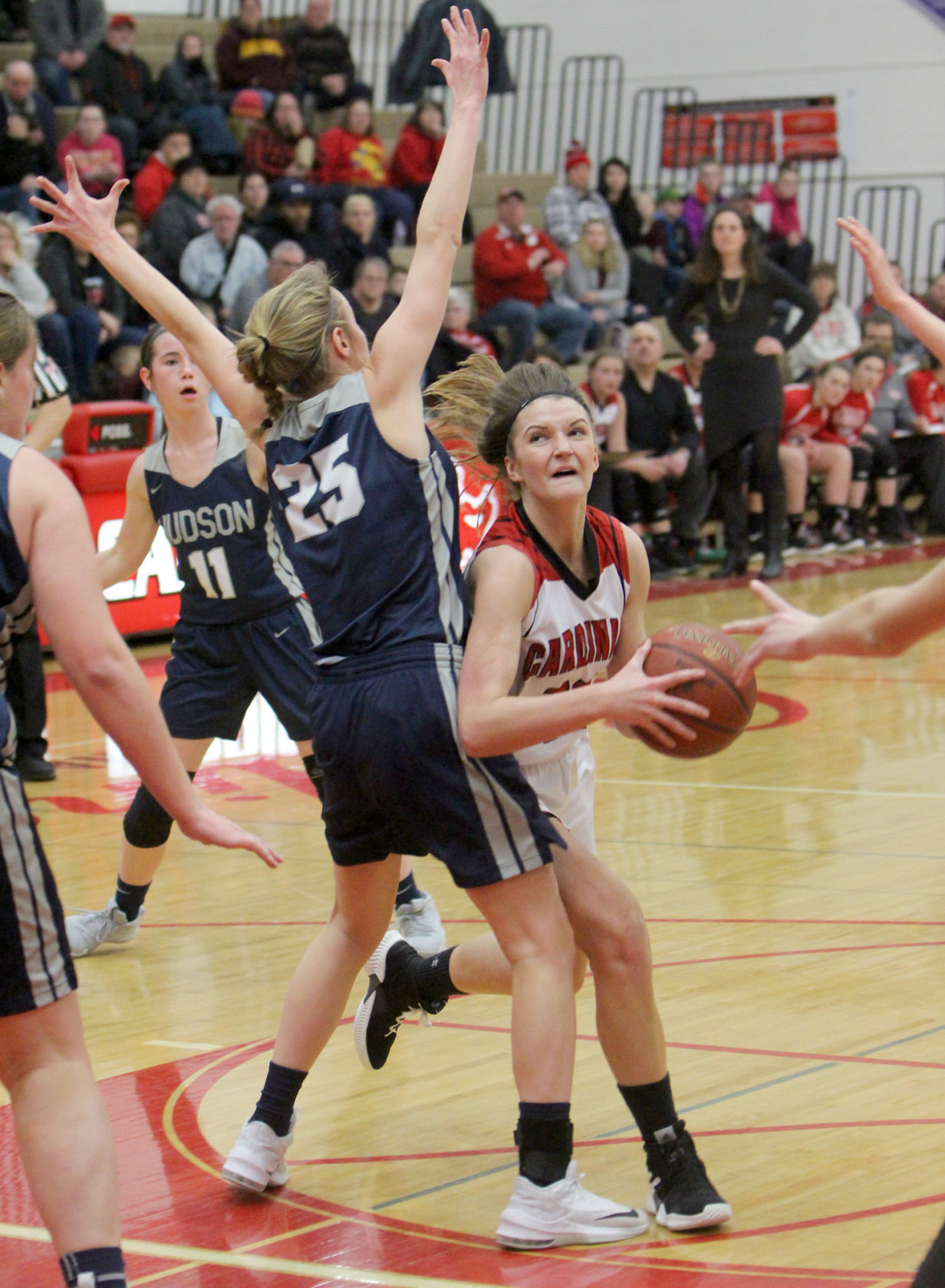 Hudson at Chi-Hi girls basketball 1-25-19
